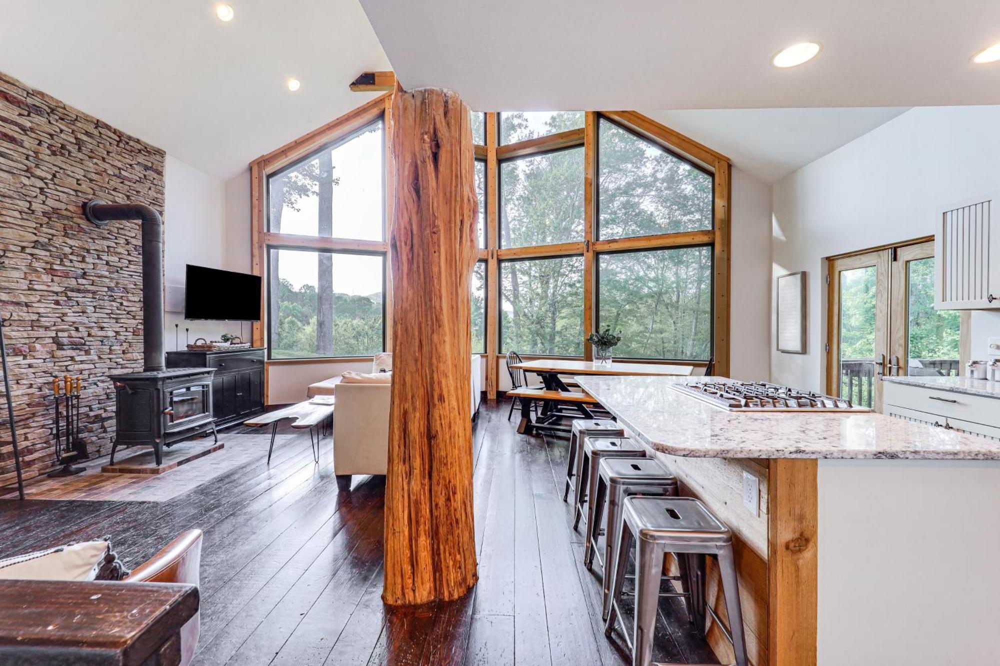 Luxe Appalachian Mountain Cabin With Hot Tub, Views Warrensville Dış mekan fotoğraf